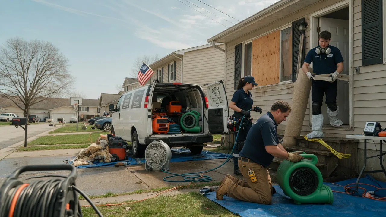 Water Damage Restoration in Mulberry, AR near me